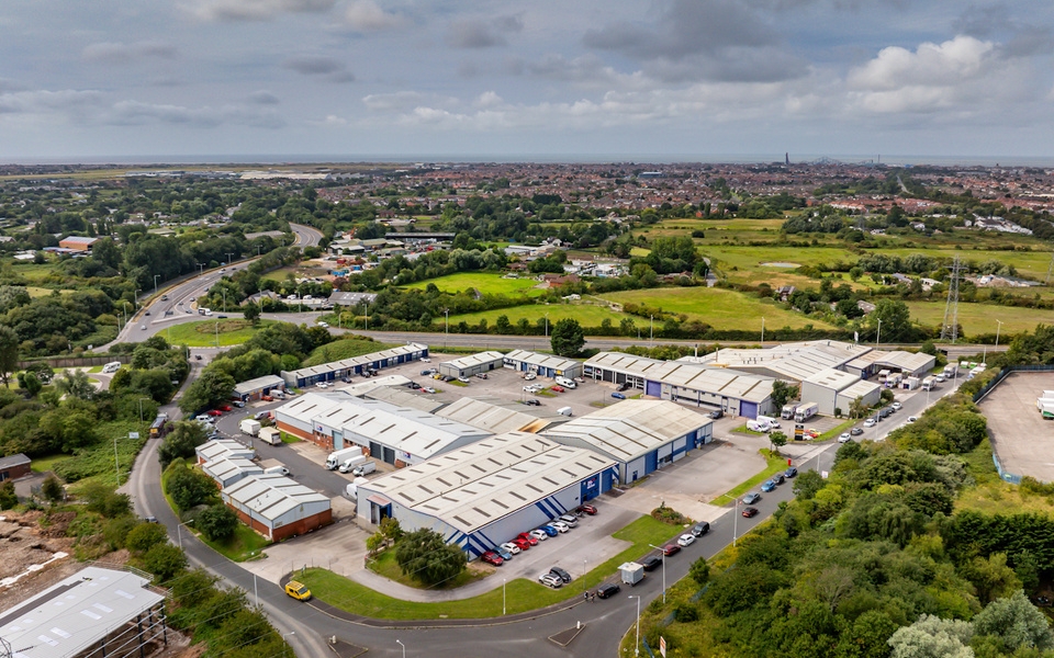Blackpool and Fylde Industrial Estate Aerials (2)